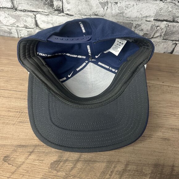 NWT Nike Men's Retro Pro Performance Snapback Hat Size S/M (Navy) HF7482-410 - Picture 11 of 15